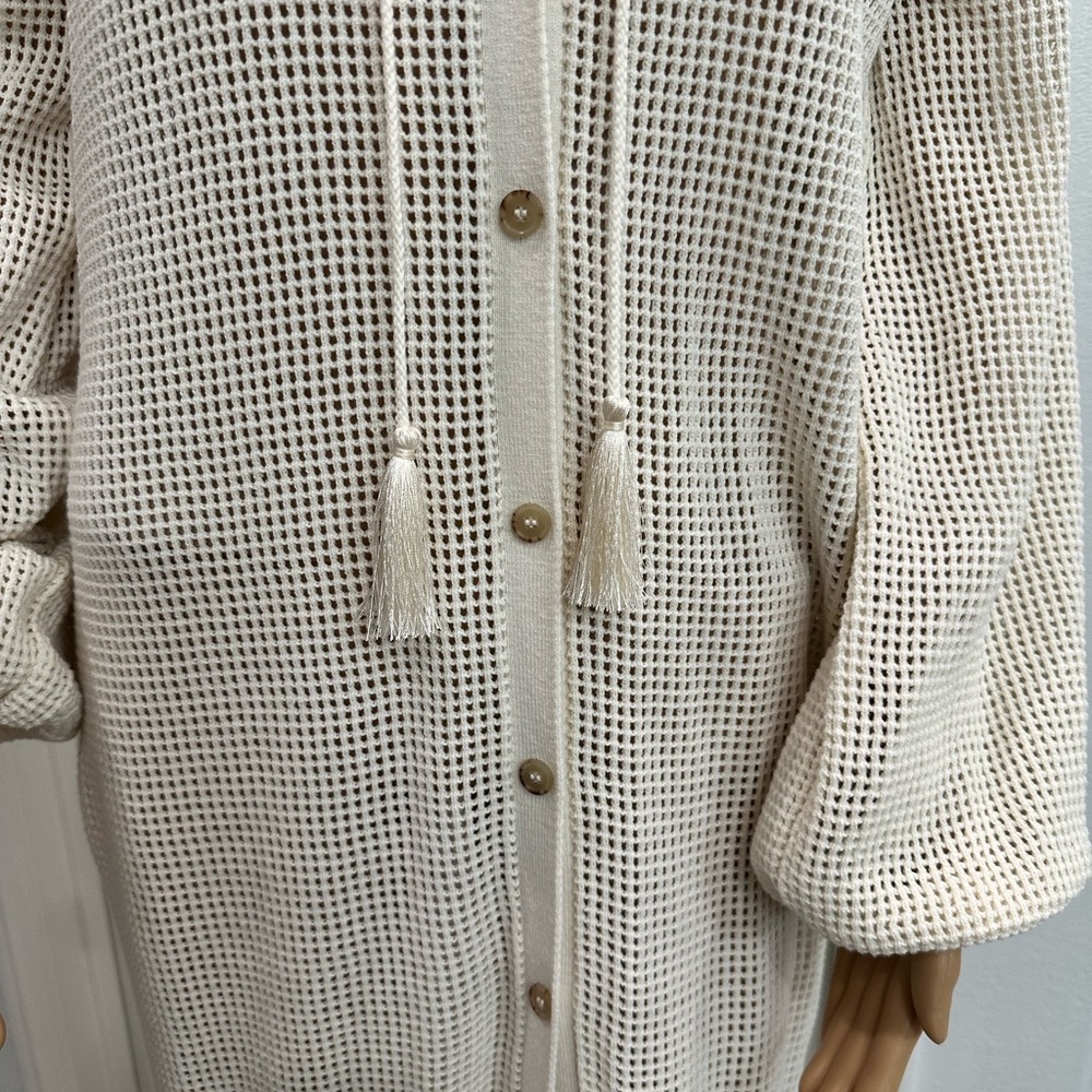 Frame Knit Long Swim Coverup - Picture 3 of 9